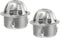 PATIKIL Dome Gutter Guard Filter, 2 Pack 304 Stainless Steel Downspout Strainer, Anti-Blocking Outdoor Gutter Cleaning Tool for Stops Leaves Debri...