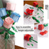 Rose Flower Bouquet Building Set 305 Pcs Flower Building Set, Unique Gift for Her or Him for Anniversaries, Mothers Day Thanksgiving Birthday Gift...