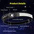 LED Headlamp Rechargeable 2PCS - 230° COB Super Bright Head Lights for Forehead, Hard hat Light for Adults, USB C Headband Flashlight for Work, Hi...