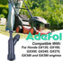 Adefol 3 x Spark Plug Cap Boots for Honda GX120 GX160 GX200 GX240 GX270 GX340 GX390 Repl 30700-ZE1-013 30700-ZE1-015...