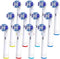 Replacement Toothbrush Heads Compatible with Oral B Braun- Pack of 12 Professional Electric Toothbrush Heads- Precision Refills for Oral-b 7000, C...