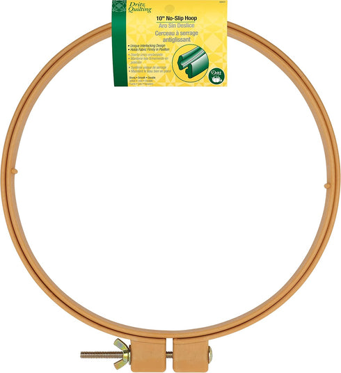 Dritz 3201 Plastic No-Slip Quilting Hoop, 10-Inch...