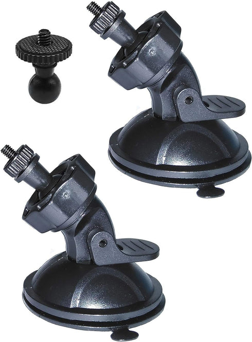 Dash Cam Mount Compatible with CHORTAU/OldShark/NIUTA/Apexcam dashcam, Suction Cup Mount Easy to Install and Use, Strong Suction Power Hight Durab...