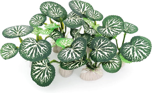6PCS Aquarium Plants Fish Tank Decorations Betta Silk Plastic Plants for Aquarium Decor...