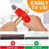 4 Pieces Copper Pipe Cleaner and Reamer Set, Include 2 Pieces Copper Pipe Cleaner and 2 Pieces Reamer, 4 In 1 Pipe Deburring Brush for PVC PPR Cop...