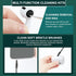 Airpod Earbud Cleaner Kit,3 in 1 Multi-Function Earpod Cleaning Pen with Soft Brush & Cleaning Putty for Earphones Phone Headphones,Electronics Cl...
