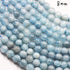 Aquamarine Stone 8mm Natural Gemstone Beads for jewelry making Energy Healing Crystals Jewelry Chakra Crystal crystal beads kit 15.5inch about 46-...