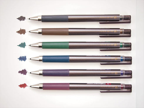 Pilot Retractable Gel Ink Pen 0.4mm Ultra Fine Point Glossy Color 6 Colors Set (LJP120S4-6CCG) With Original Stylus Ballpoint Touch Pen......