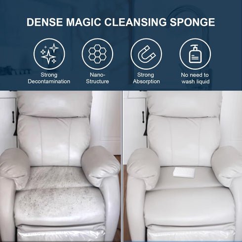 Magic Sponge Eraser,POWOBEST 50 Pack 2X Density Extra Thick Melamine Sponge,Household Extra Large Cleaning Pads?Melamine Foam, No Scratches Cleani...