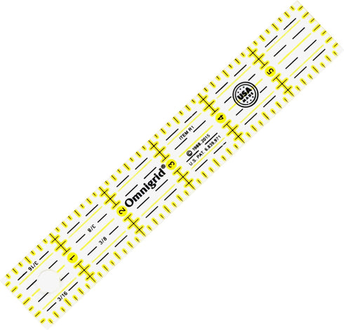 Omnigrid Rectangle Value Pack (1"x6", 4"x8", 6"x12") Quilting Ruler, Clear...