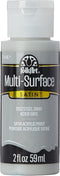 FolkArt Multi-Surface Paint in Assorted Colors (2 oz), 2932, Steel Gray...