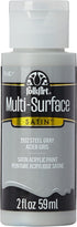 FolkArt Multi-Surface Paint in Assorted Colors (2 oz), 2932, Steel Gray...