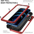 Beasyjoy Case for iPhone 12 Pro Max Waterproof, Metal Heavy Duty Case with Built in Screen Protector, Military Grade Full Body Protective Defender...
