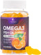 Omega 3 Gummies for Adults, Omega-3 Fish Oil Gummies for Heart Support, Omega 3 Supplement High Absorption DHA & EPA, Joint & Brain Support, Natur...