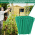 200 Pieces Adjustable Garden Plant Twist Ties, Reusable Green Garden Ties Gardening Ties, Reusable Garden Plant Twist Tie Plastic Garden Ties Plan...