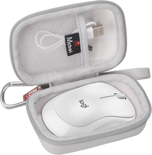 Mchoi Hard Case Suitable for Logitech M240/M185/M186/M187 Silent Bluetooth Mouse, Waterproof Shockproof Wireless Bluetooth Mouse Protective Case, ...