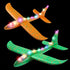 2 pcs Flashing Luminous Glider Plane 2 Flight Mode Aerobatic Superb Charming Shining Foam Airplane can Fly at Night for Kids as The Best Gift. (Le...