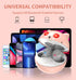 Pink Wireless Earbuds,Bluetooth in Ear Headphone with Microphone Comfor Lightweight with Noise Cancellation,3D Surround Stereo,Long Life Portable ...