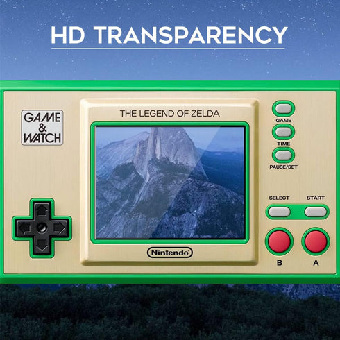 Orzero (4 Pack) Tempered Glass Screen Protector Compatible for GAME & Watch The Legend of Zelda/Super Mario Bros, Protector De Pantalla 9 Hardness...