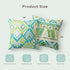 Ashler Boho Outdoor Pillows, Turquoise/Green 18 x 18 Pillow Covers, Outdoor Pillows Waterproof Set of 2, Pillow Case for Patio, Couch, Water Resis...