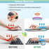 Qomalama 3-in-1 Mouse Pad with Wrist Rest Set,Wrist Support Mouse Pad+Keyboard Gel Wrist Rest+Cup Pad,Ergonomic Mouse Pad,Relieving Wrist Pain,Non...