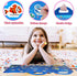 Reusable Sticker Books for Kids, 2 Sets Travel Removable Toddler Sticker Books for 3 4 5 Year Old Girls Boys Birthday Gifts Educational Learning T...