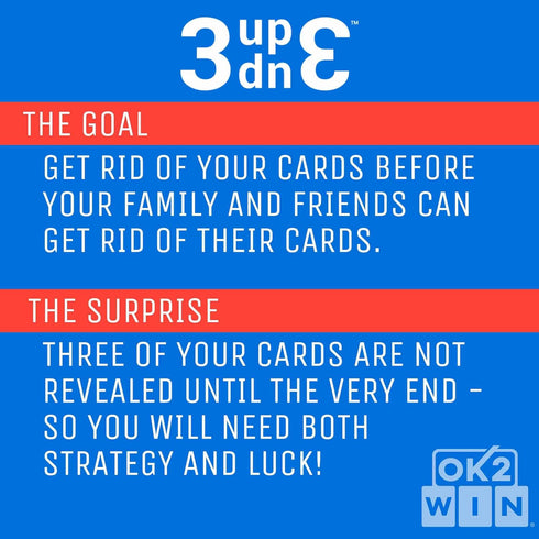 Ok2Win 3UP 3DOWN Card Game...