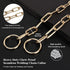 Gold Dog Chain Collar,Heavy Duty Chew Proof Stainless Steel Long Link Fur Saver Dog Training Collar | No-Pull Slip Chain for Small Medium Dogs for...