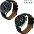 OTOPO for Galaxy Watch 3 45mm/Galaxy Watch 46mm Bands, 22mm Quick Release Leather Bracelet Replacement Strap for Samsung Gear S3/Ticwatch Pro Smar...