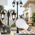 Dusk to Dawn LED Outdoor Light Bulb 7W Daylight White Auto on/Off Photocell Sensor A19 LED Light Bulb 60 Watt Equivalent, 3-Pack...