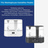 Westinghouse Humidifier Replacement Filter - Set of 4 Ceramic Ball Filters with Honeycomb Filtertrap System and Soft and Healthy Mist - Maintains ...