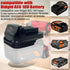 for Ridgid AEG to Milwaukee Battery Adapter, Convert for Ridgid AEG 18V Lithium Batteries to Milwaukee M18 18v Cordless Power Tools Use...