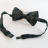 Black Dog Bow Tie, KOOLMOX Adjustable Bow Tie Dog Collar for Medium and Large Dogs Cats Pets Wedding Birthday Graduation Holiday Grooming Cosutmes...