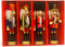 Kurt Adler C6148 Wooden Nutcracker Ornament 4-Piece Box Set, 5-Inch...