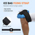 ANMIA Ice Pack Bags with Wrap for Injuries Reusable, Cold Pack Water Bag Hot Bag for Pain Relief, Leak-Proof Elastic Ice Bag, Size 9''...
