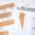 SLC Belt Tracing & Tooling Pattern Pack - 25 Different Designs, Labeled Tooling Designs with Stamp Reference Guide, Beginner to Expert Level...