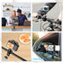 UTEBIT C-Clamp with Mini Ball Head?Desk Clamps Set Aluminum with 1/4 Thread Hole, C-Clamp Mount 360 Degree Rotation Tripod Head with 1/4" hot Shoe...