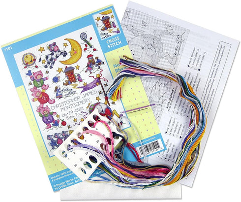 Design Works Crafts, Nursery Rhymes Counted Cross Stitch Kit...