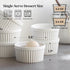 DOWAN Ramekins 4 oz Oven Safe for Creme Brulee Souffle, Porcelain Custard Cups Ramiken for Baking, Classic Style Ramekins Bowls, Set of 6, White...