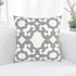 HWY 50 Grey Gray Decorative Throw Pillow Covers 18x18 Inch (1 Piece), Embroidered Cotton Farmhouse Cushion Cover Pillow Case for Sofa Couch Living...