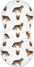 German Shepherd Dog Muslin Burp Cloths for Baby 1 Pack Soft 100% Cotton Baby Washcloths Bibs for Boy Girl...