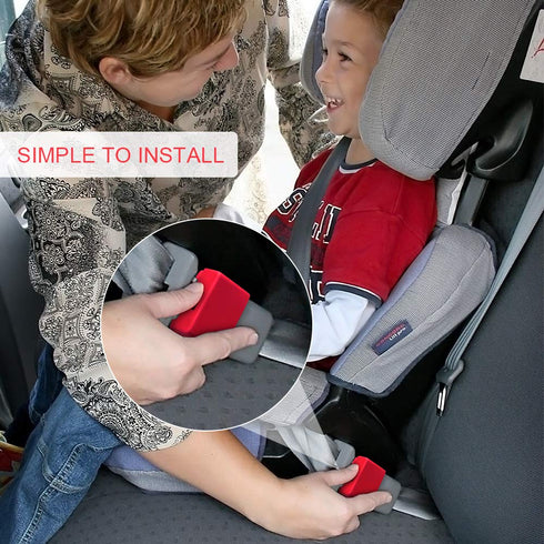 Morlike Silicone Seatbelt Secure Buckle Safety Cover Lock | Keep Children Safe in Car Seat and Prevent Kids from Accidentally Unbuckling | Buckle ...