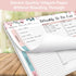 Weekly To Do List Notepad with 52 Undated Tear Off Sheets?8.5"×11") Weekly Desk Planner Pad with Spiral Binding for Women & Man, Work, School and ...