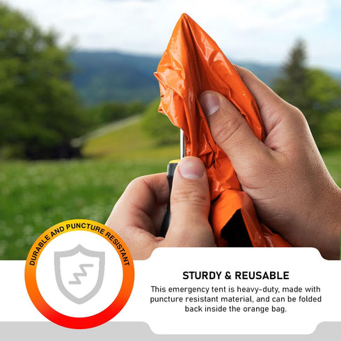 Ready Shelter Tube Tent 3.0-2 Person Tent, Survival Tent, Emergency Shelter - Ideal Survival Gear and Equipment - Emergency Survival Tent Shelter ...