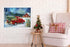 RUIHA Christmas Diamond Painting Kits,Winter Diamond Art Kit for Adults,Red Truck 5D Paint with Diamond Full Drill for Parents-Children Interrctio...