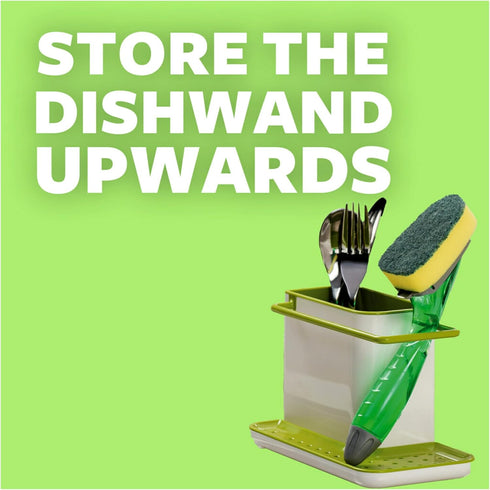 Scotch-Brite Heavy Duty Dishwand Kit, Includes 1 Wand & 7 Refill Pads, Keep Hands Out of the Mess...