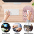 Advanced Texture Fashion Mouse Pad, Glitter Quote Live Laugh Love Non-Slip Rubber Base Gaming Mouse pad, Washable Lycra Surface Mouse Pad Design, ...
