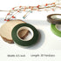 4 Rolls 1/2 Inch Floral Tapes Florist Wraps for Bouquet Stem and Flowers Making Craft Projects (30 Yards, Dark Green)...