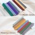 52pcs Pale Blue Sealing Wax Sticks, Andotopee Glue Gun Wax Seal Sticks for Wax Seal Stamp, Premium Sealing Wax for Envelope Letter Seal Wedding In...