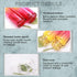 14Pcs 10ml (1/3 oz) Yellow Rose Gradient Color Spray Bottles Glass Vials Tube Perfume Atomizer Refillable Makeup Travel Fine Mist Sprayer Bottle C...